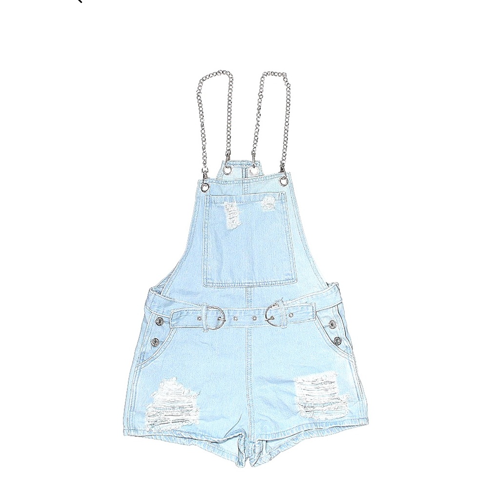 SHEIN Overall Shorts